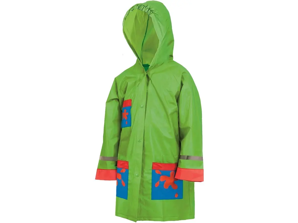 Dětská pláštěnka FROGY, zelená, vel. 90